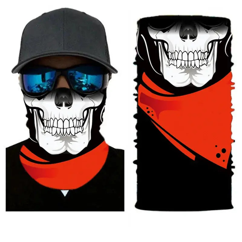 Seamless Tactical Neck Gaiter Bandana Scarf For Men Face Mask Balaclava For Cycling Skiing Motorcycle Hiking