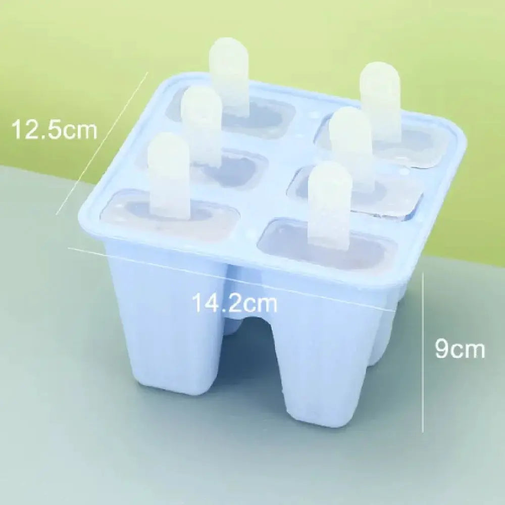 10 Piece Silicone Popsicle Molds BPA Free Easy Release Nonstick Ice Pops Food Grade Durable