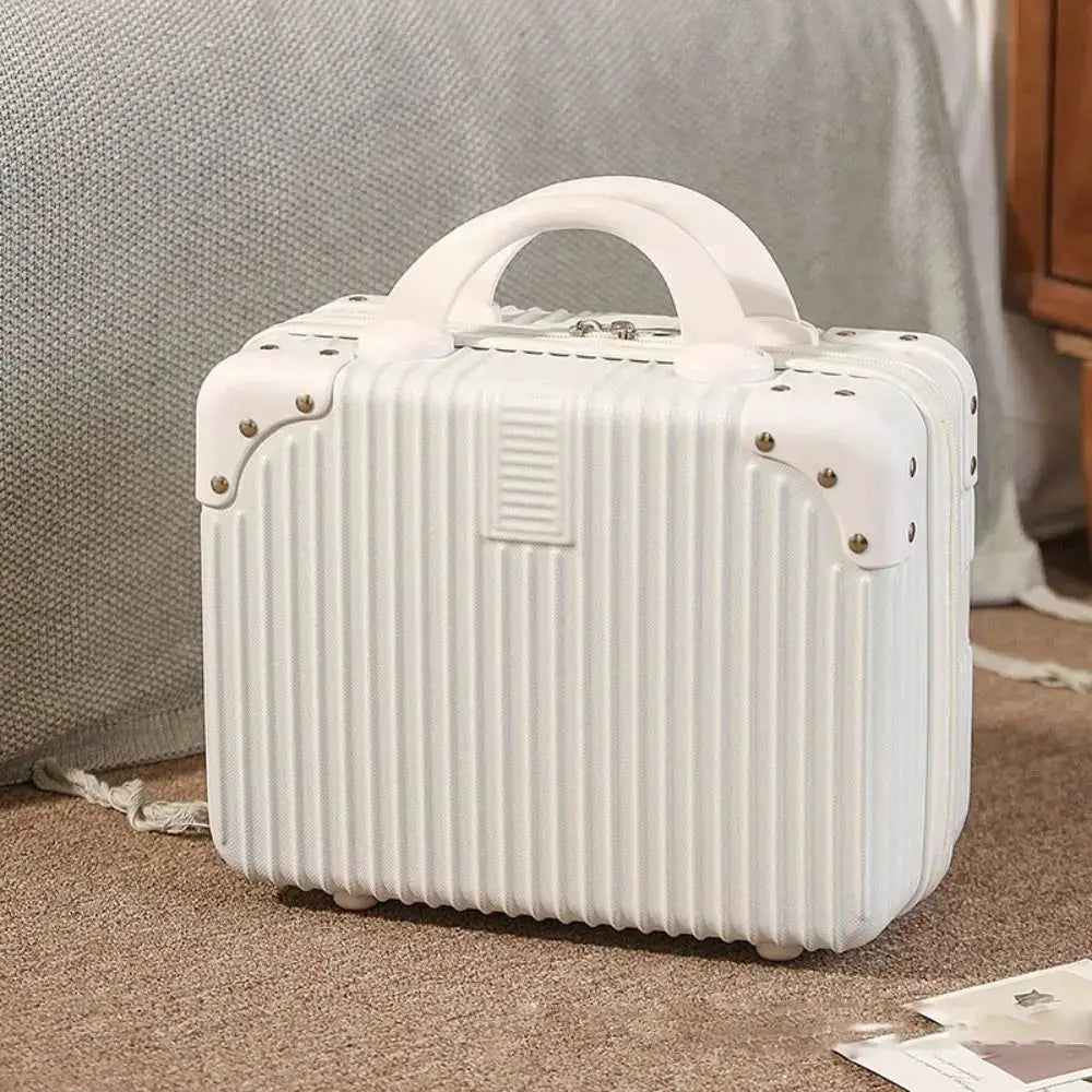 VoyageLite 14 Inch Lightweight Travel Cosmetic Case Waterproof Carry On Organizer For Toiletries And Makeup