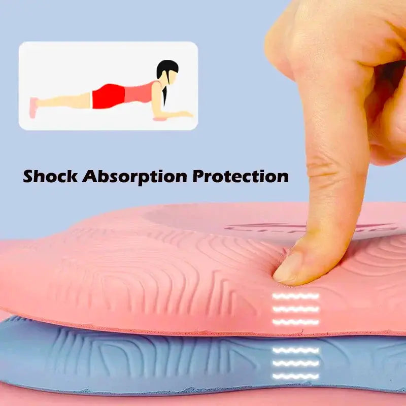 Thickened Yoga Kneeling Mat With Flat Support Pad For Knees Ankles Elbows Wrists And Hands Portable Fitness