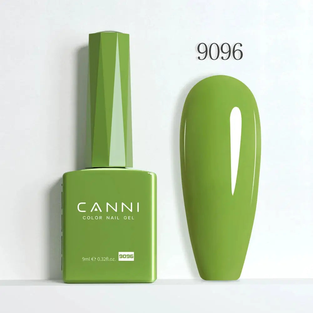 Canni Hema Free Nail Gel Polish Christmas Red Collection Semi Permanent 9ml Long Lasting Shine