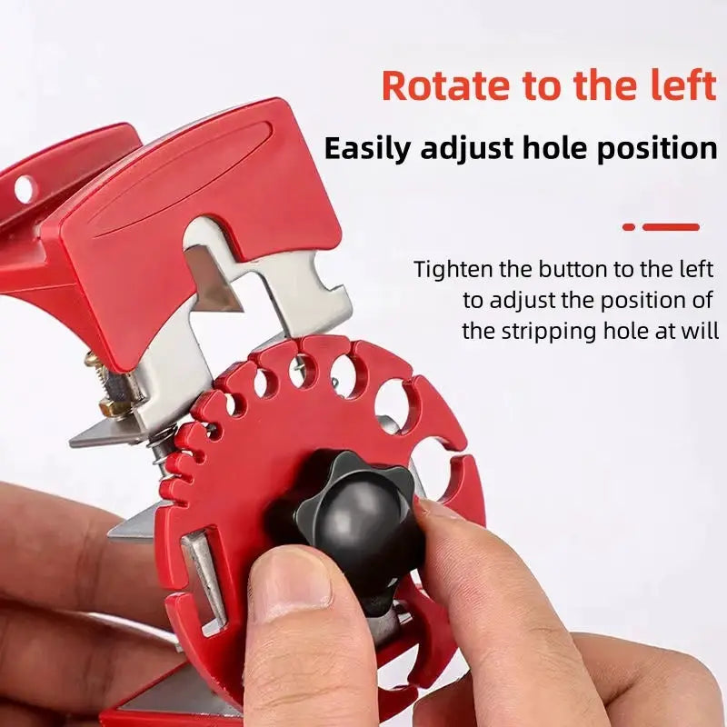 Universal Handheld Quick Stripper Electric Wire Stripper Machine Wide 24 To 10 AWG Wire Range