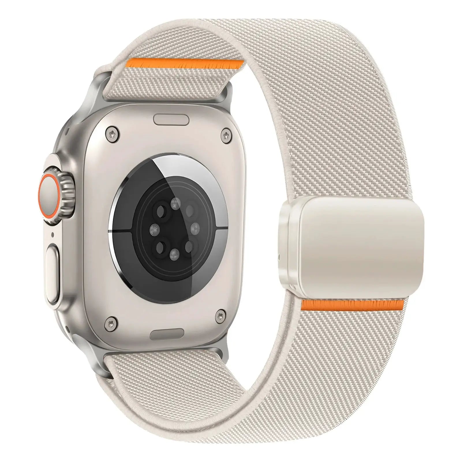 Magnetic Nylon Loop For Apple Watch ultra 3 2 bands 49mm 44mm 46mm 45mm 42mm correa Bracelet iWatch Series 11 10 9 8 7 SE Strap