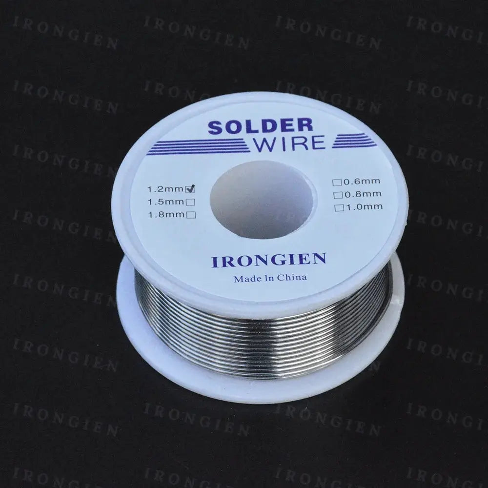 Irongien High Purity Soldering Wire 8g and 50g Roll Mixed Tin Rosin Core Diameter 0.6 to 1.5mm for Electrical Soldering