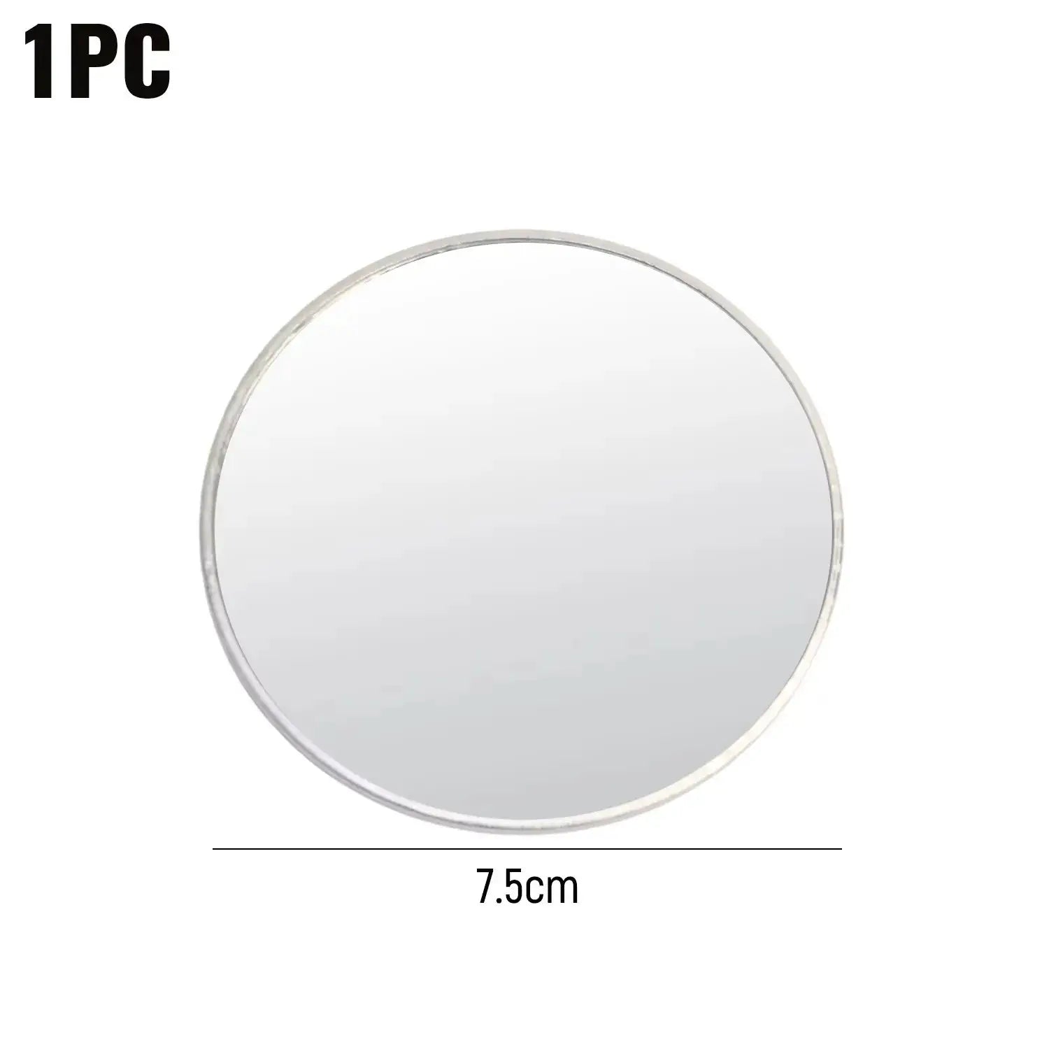 Travel handheld selfie mirror by Simples Market, 7.5 cm diameter, convex reflective surface