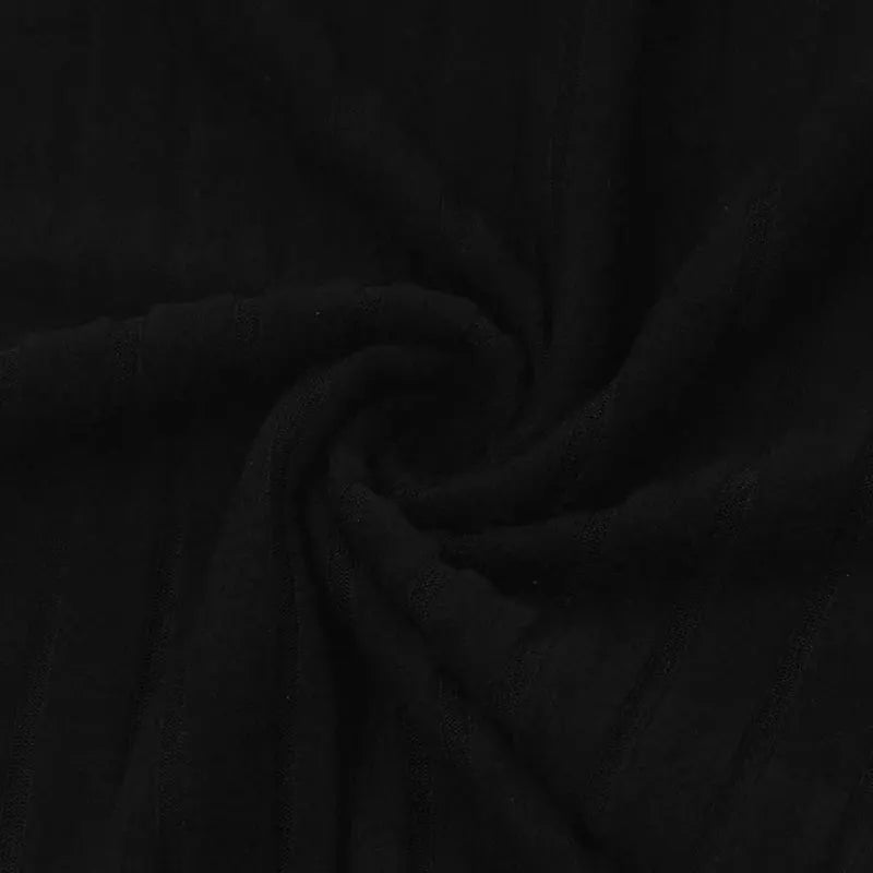 Autumn Winter Women Turtleneck Solid Knitted Bodycon Mini Dress Party