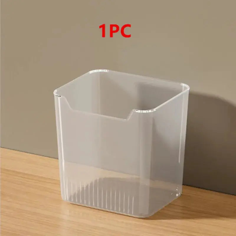 FreshKeep Refrigerator Side Door Storage Box Eco Friendly Plastic Organizer For Fruits Vegetables And Eggs