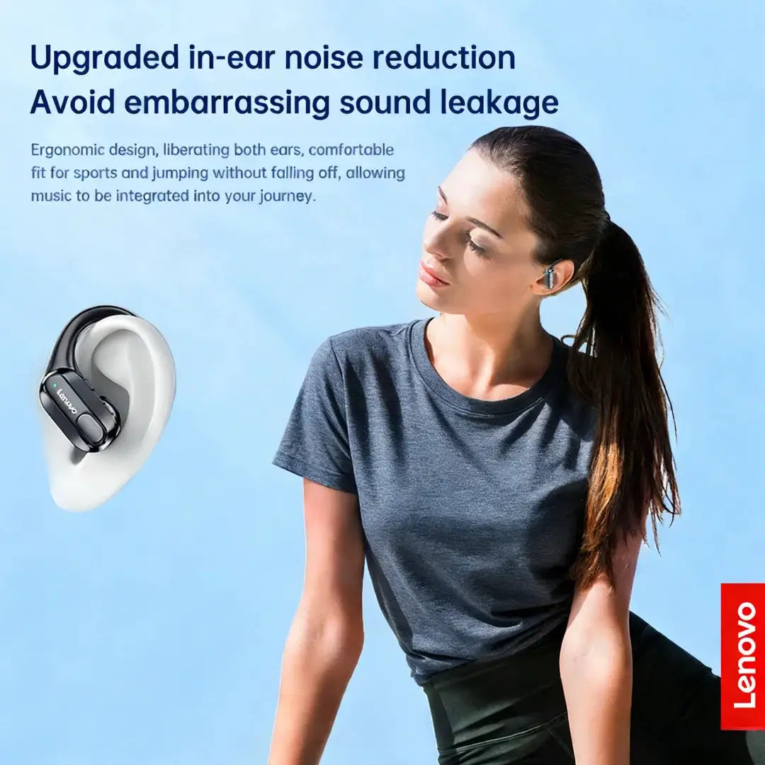 Lenovo XT80 Sports Wireless Earphones Bluetooth 5.3 TWS With Mics HiFi Stereo Sound Led Power Display