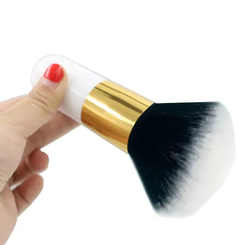 Brand ProBig Foundation Powder Brush Ultra Soft Nylon Bristles For Flawless Blending And Contouring