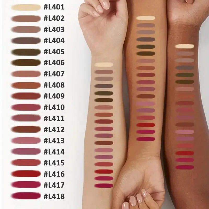 Velvet Matte Lip Liner Pencils Set Of Six Long Lasting Waterproof Non Drying For Precise Lip Definition