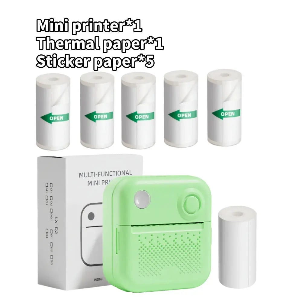 Dolewa D3 Portable Thermal Printer For Labels Stickers And Photos