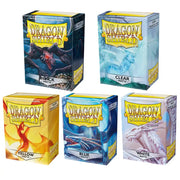 66x91mm Colorful Matte Card Sleeves Dragon Shield 100 Per Box Protectors For Pokemon Star Realms Board Games