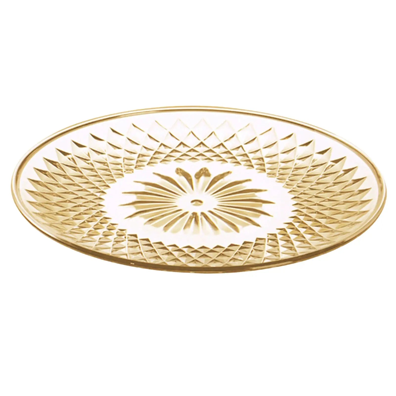 Clear Acrylic Serving Plates Set 15 20 25 30cm Dessert Tray Stand