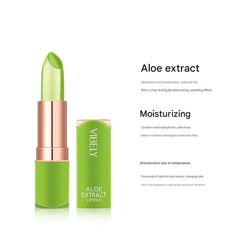 Vibely 7 Color Mood Changing Lip Balm With Aloe Vera Hydration And Long Lasting Color Shifting Shine