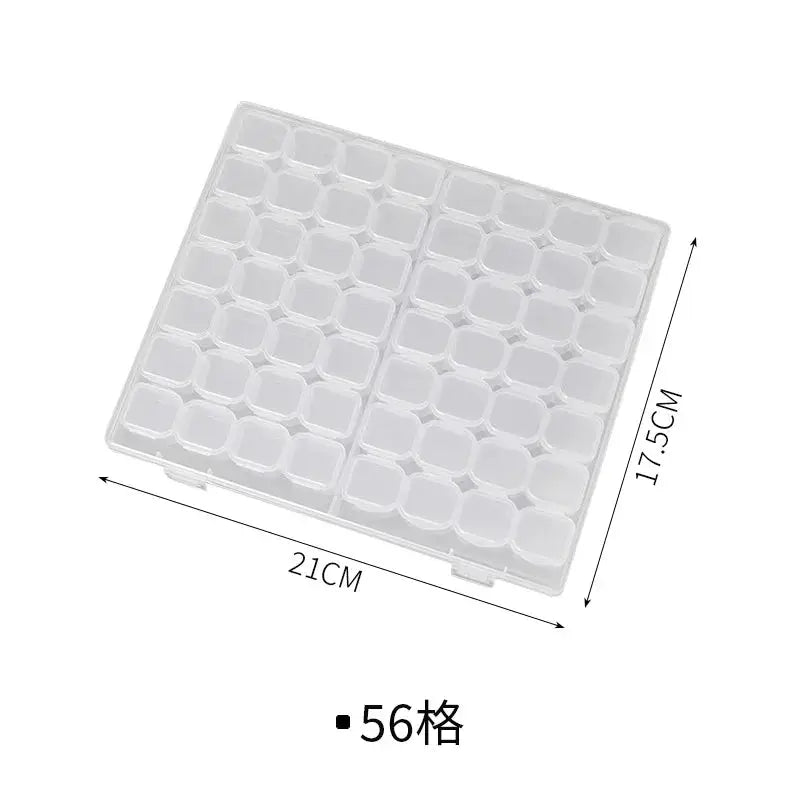 Portable Transparent Jewelry Box For Earrings And Necklaces With Antioxidation Tray And Travel Storage