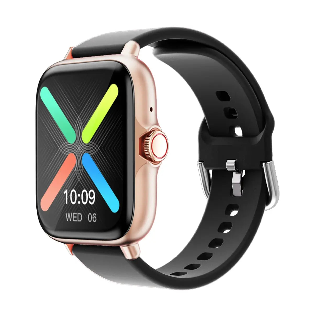 PulseTech 1.83 Inch Waterproof Smart Watch With Calls Messages Sleep Monitoring Pedometer Alerts For IPhone And Android