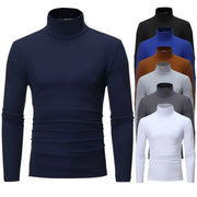 Gaoke Mens High Neck Thermal Shirt Slim Fit Base Layer Long Sleeve Tee For Winter And Autumn