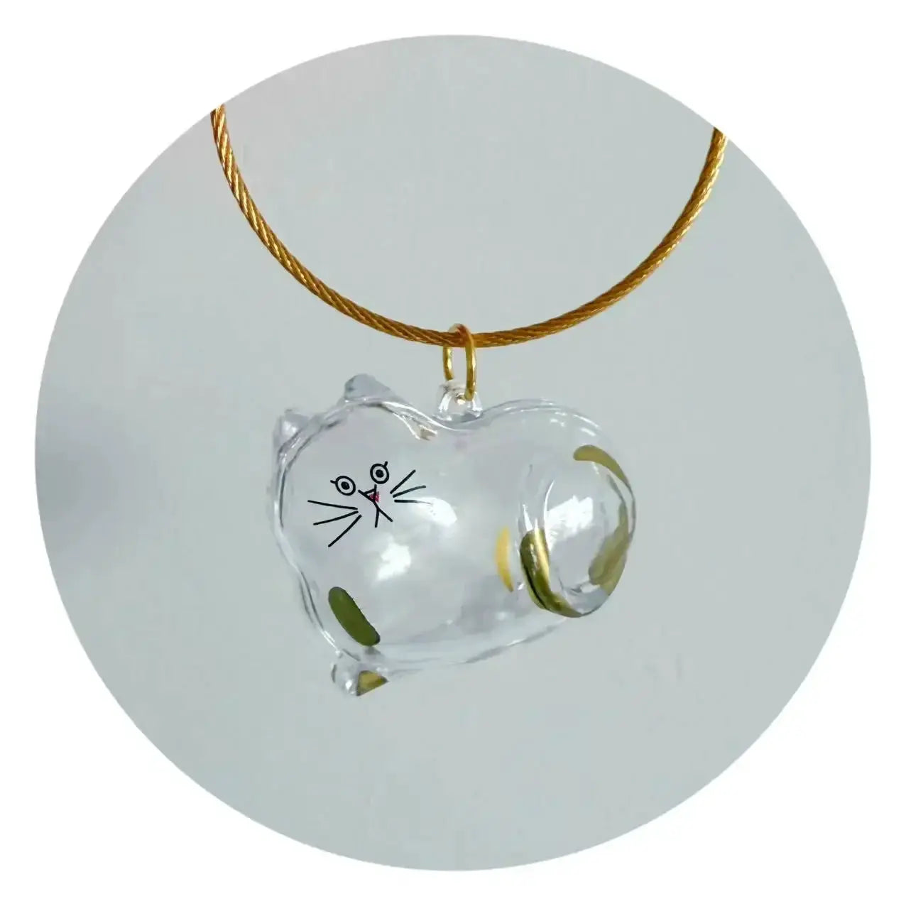 Transparent Dog Hair Storage Pendant Keychain For Memorial Keepsake DIY Fur Bottle For Pet Lovers