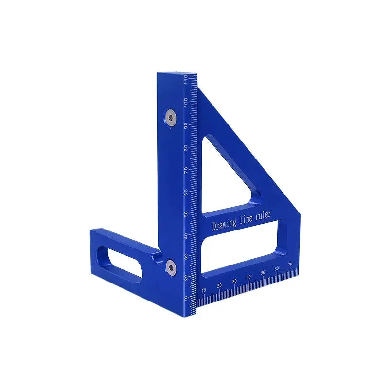WoodPro Woodworking Square Protractor Miter Triangle Ruler High Precision Aluminum Alloy Layout Tool