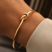 Stainless Steel Vintage Woven Twist Texture Bracelets Unisex For Men And Women Streetwear Goth Gift