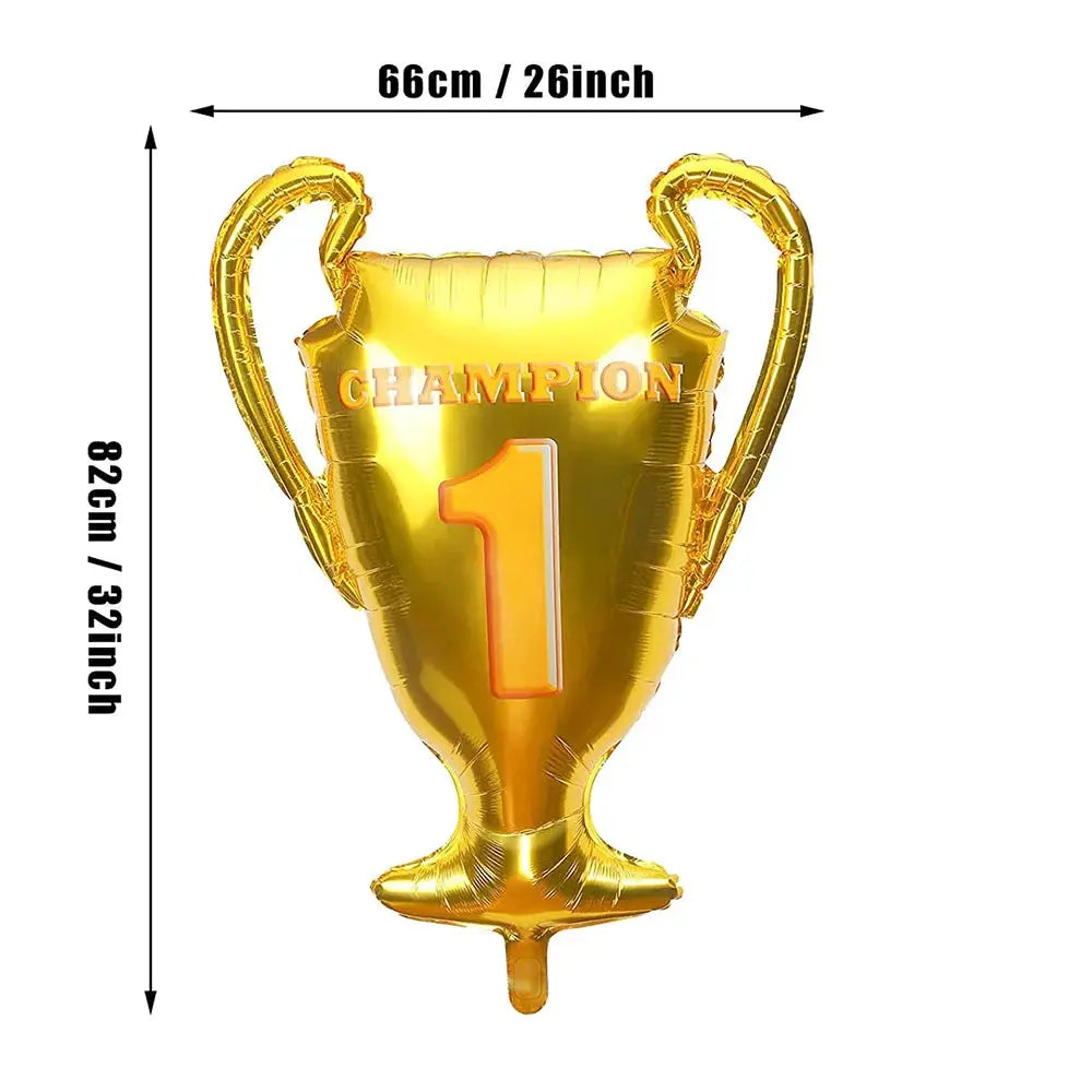 Soccer Theme Disposable Tableware Set Plates Cups Napkins Tablecloth