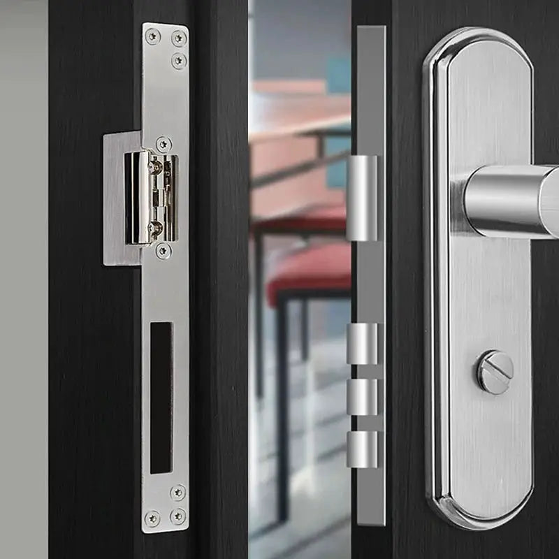EU electric strike door lock in stainless steel with 12V DC fail-secure by Simples Market