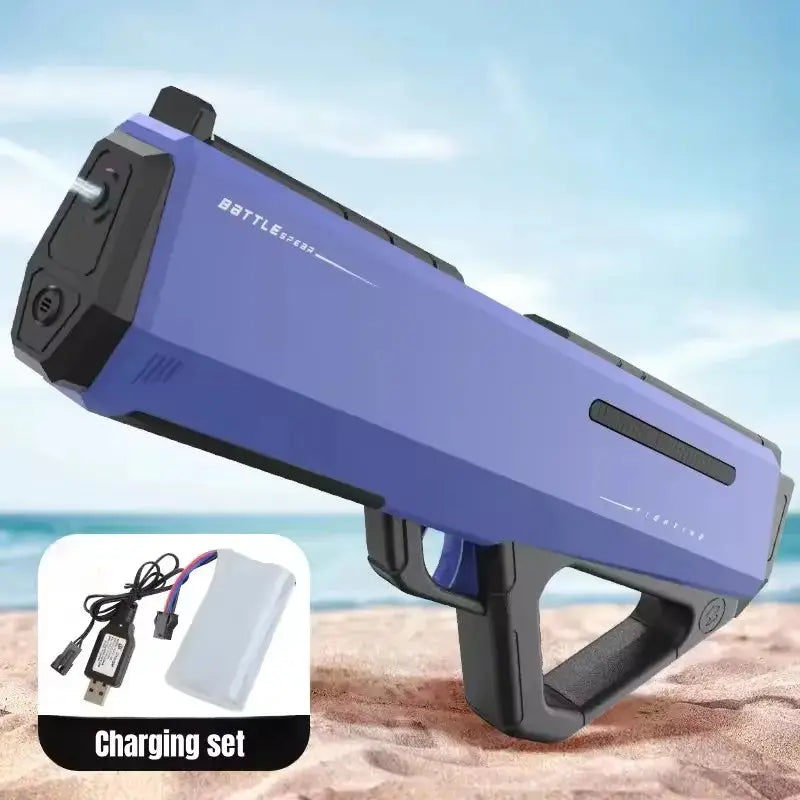 Automatically Absorbs Water High Pressure Electric Water Gun For Kids Summer Pool Games Outdoor Water Fight Gift