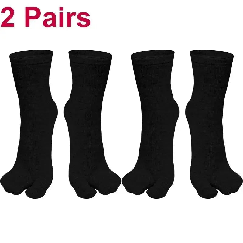 Fashion Japanese Style Tabi Toe Socks For Men Women Split Toe Socks For Geta Zori Flip Flops And Sandals Fiber