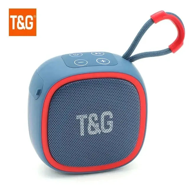 TG659 Portable Bluetooth Speaker Wireless FM Radio Mini Compact Sound Box For Outdoors And Home Use