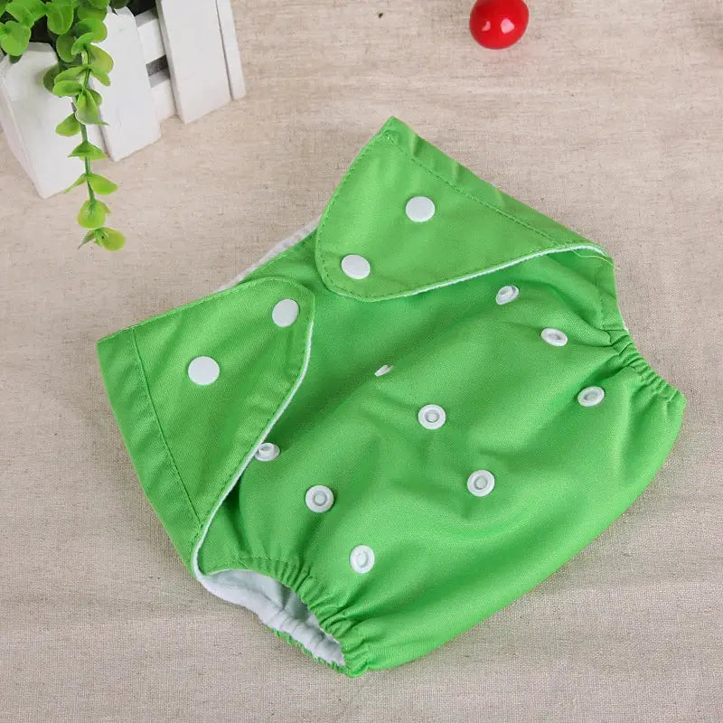 Baby Training Pants With Button Diaper Underwear For Potty Training Washable Breathable Cotton Learning Trousers