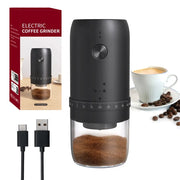 New Portable USB Electric Coffee Bean Grinder With 40 Grinding Settings Adjustable Mini Rechargeable Coffee Grinder