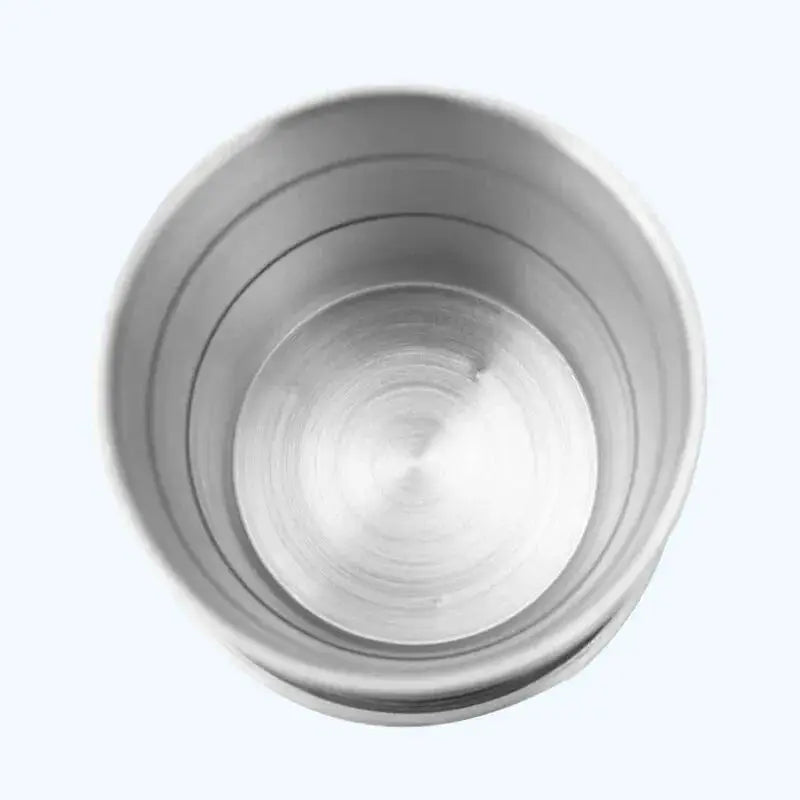Stainless steel folding camping cups set with telescopic nesting design, Simples Market