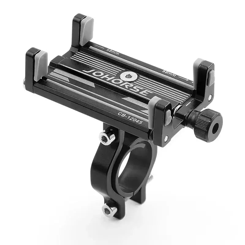 TrailBolt CNC Aluminum Alloy Motorcycle And E Bike Phone Holder Four Claws Fits 58 To 88 Mm Smartphones Secure Mount