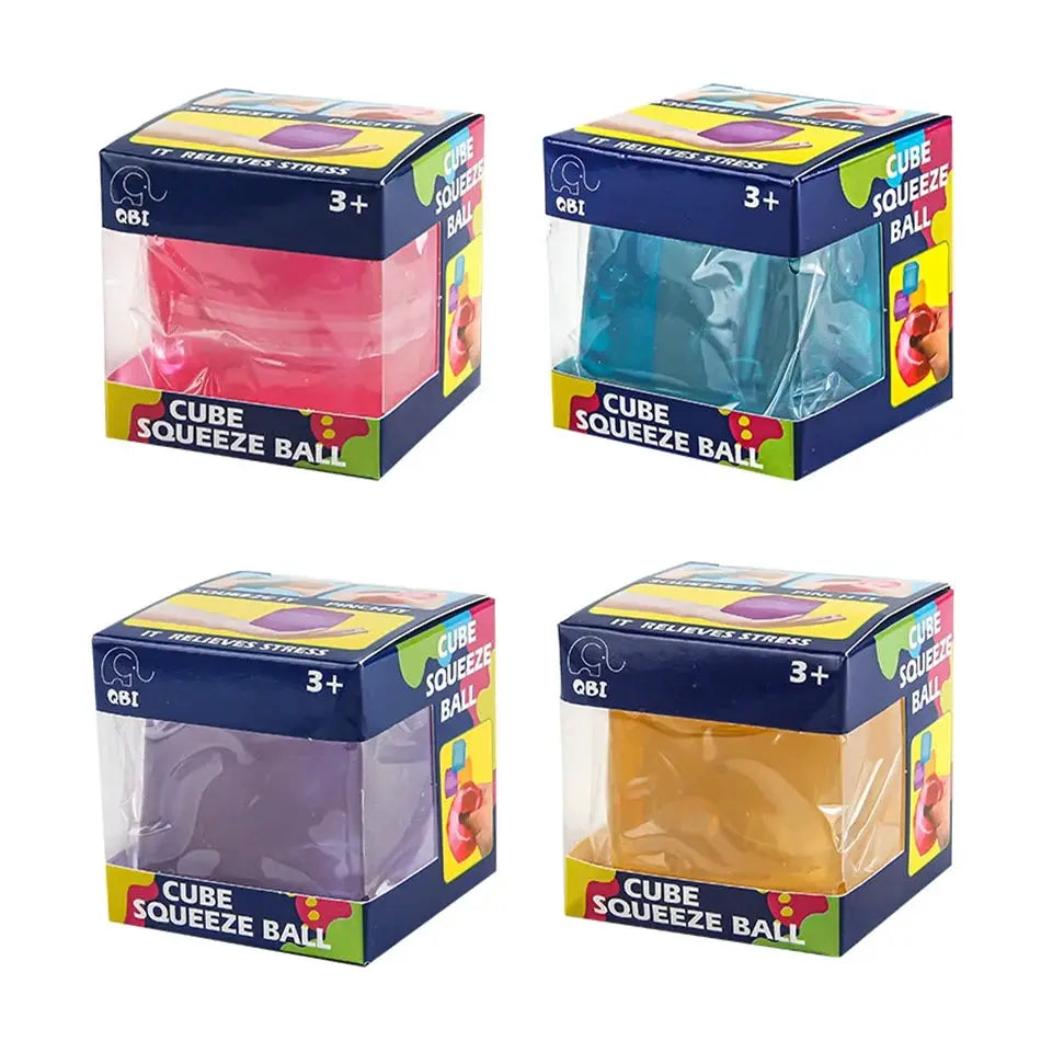 Nee Doh Nice Cube Cute Bear Maltose Stress Relief Toy That Relieves Anxiety Relax And Grip Desktop Decorative Gift Box