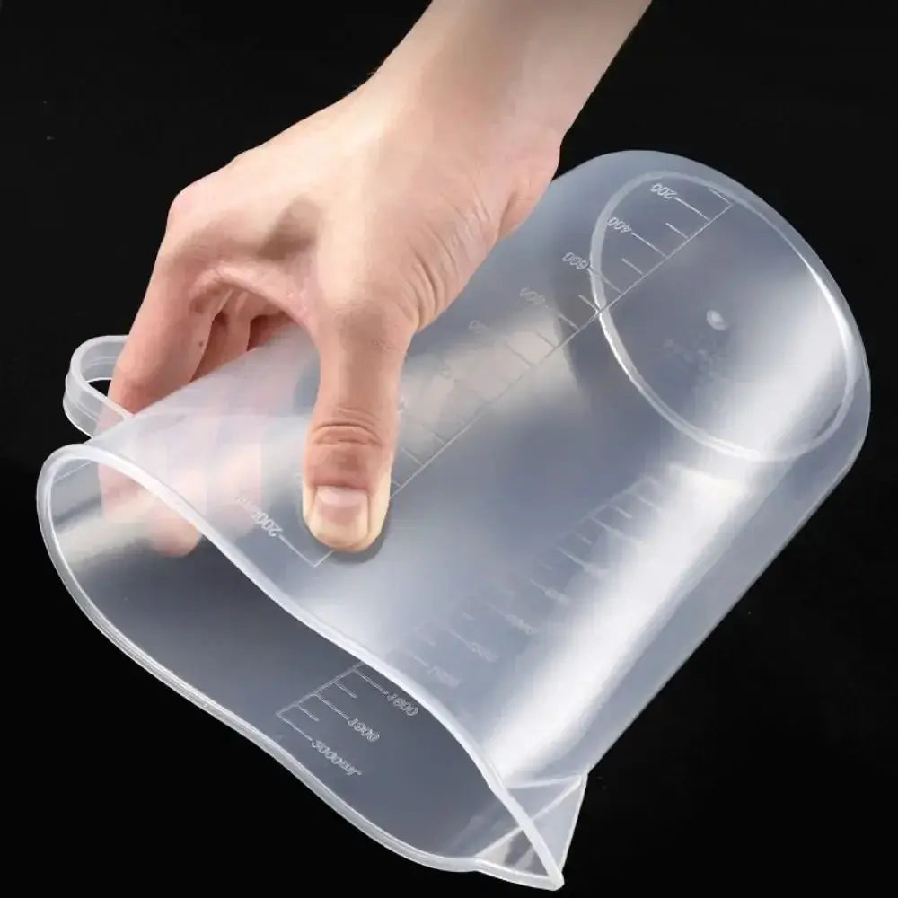 100 To 5000ml Thickened Plastic Measuring Cup With Clear Scale Food Grade Beaker For Kitchen And Lab Use