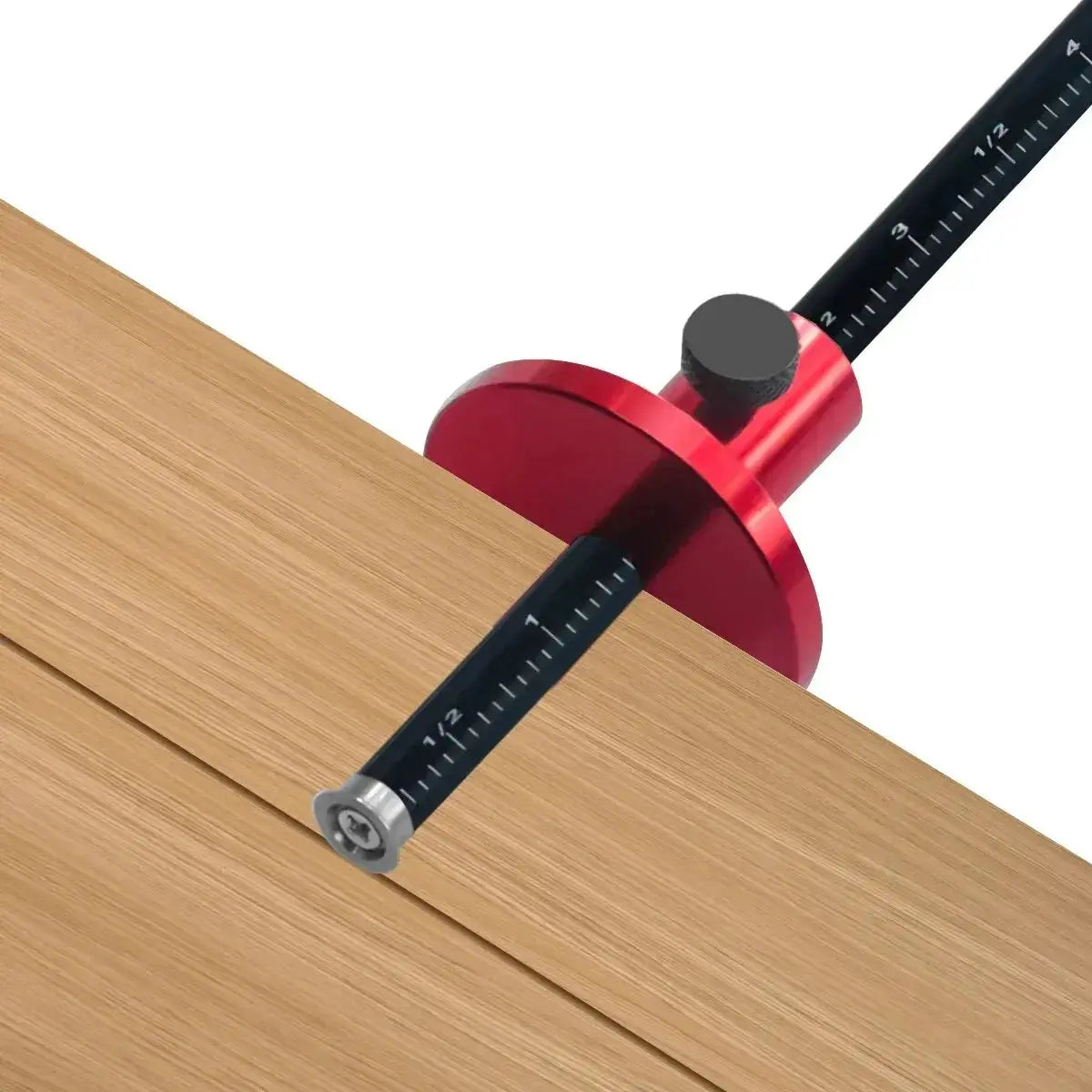 TimberCraft Woodworking Scriber And Marking Tool With Inch And MM Scale For Precise Parallel Lines And Mortise Layout