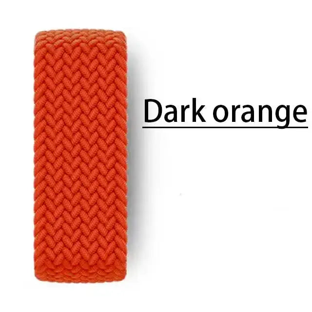 Apple Watch braided band dark orange for 40–49mm models, Simples Market