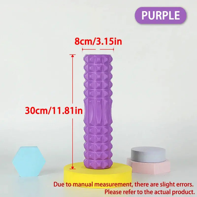 Two Sizes 45cm And 30cm Foam Massage Roller Hollow Column For Muscle Massage Physiotherapy And Sports Rehabilitation