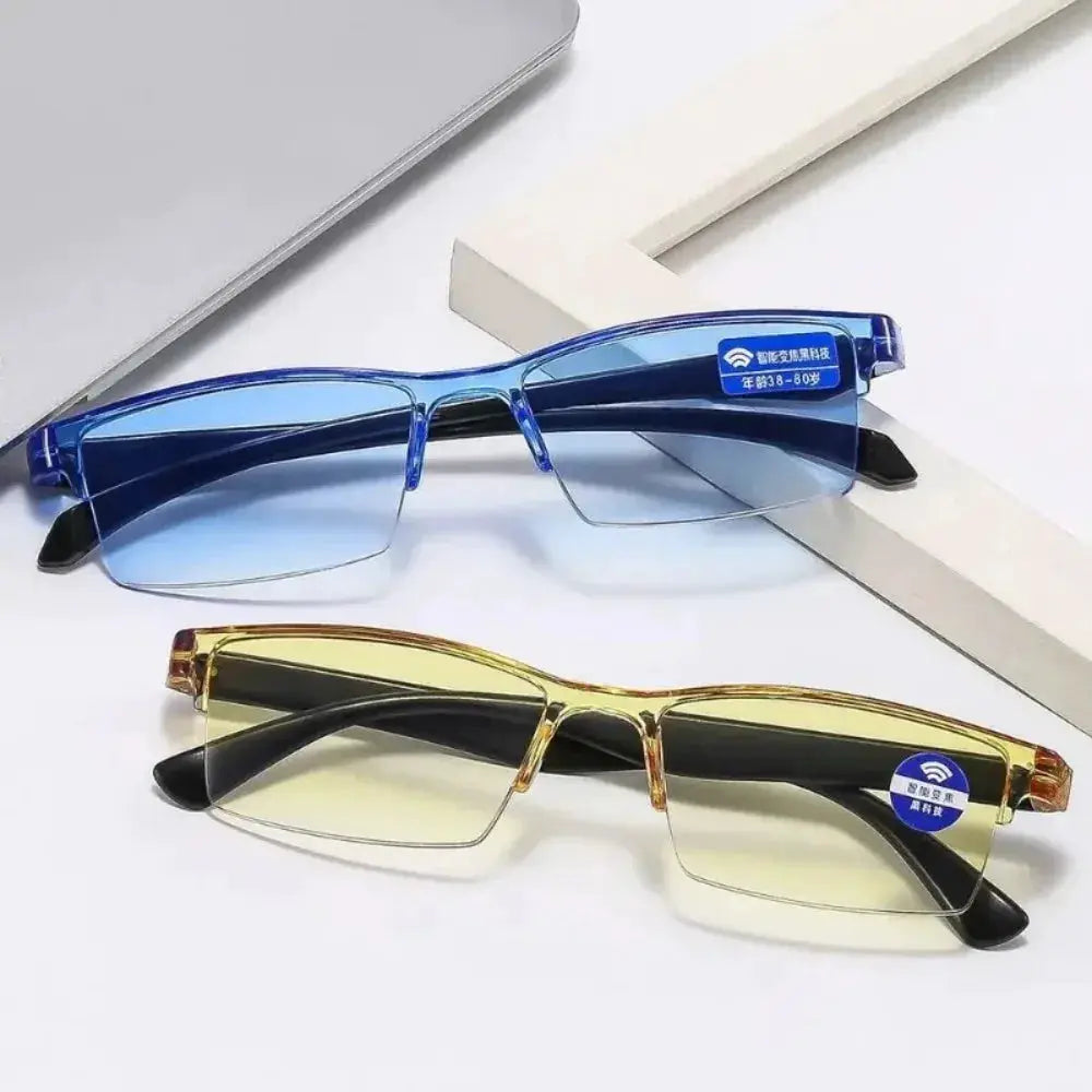 VisionSmart Automatic Zoom Eyeglasses With Auto Focus Reading Glasses And Anti Blue Light For Men And Women