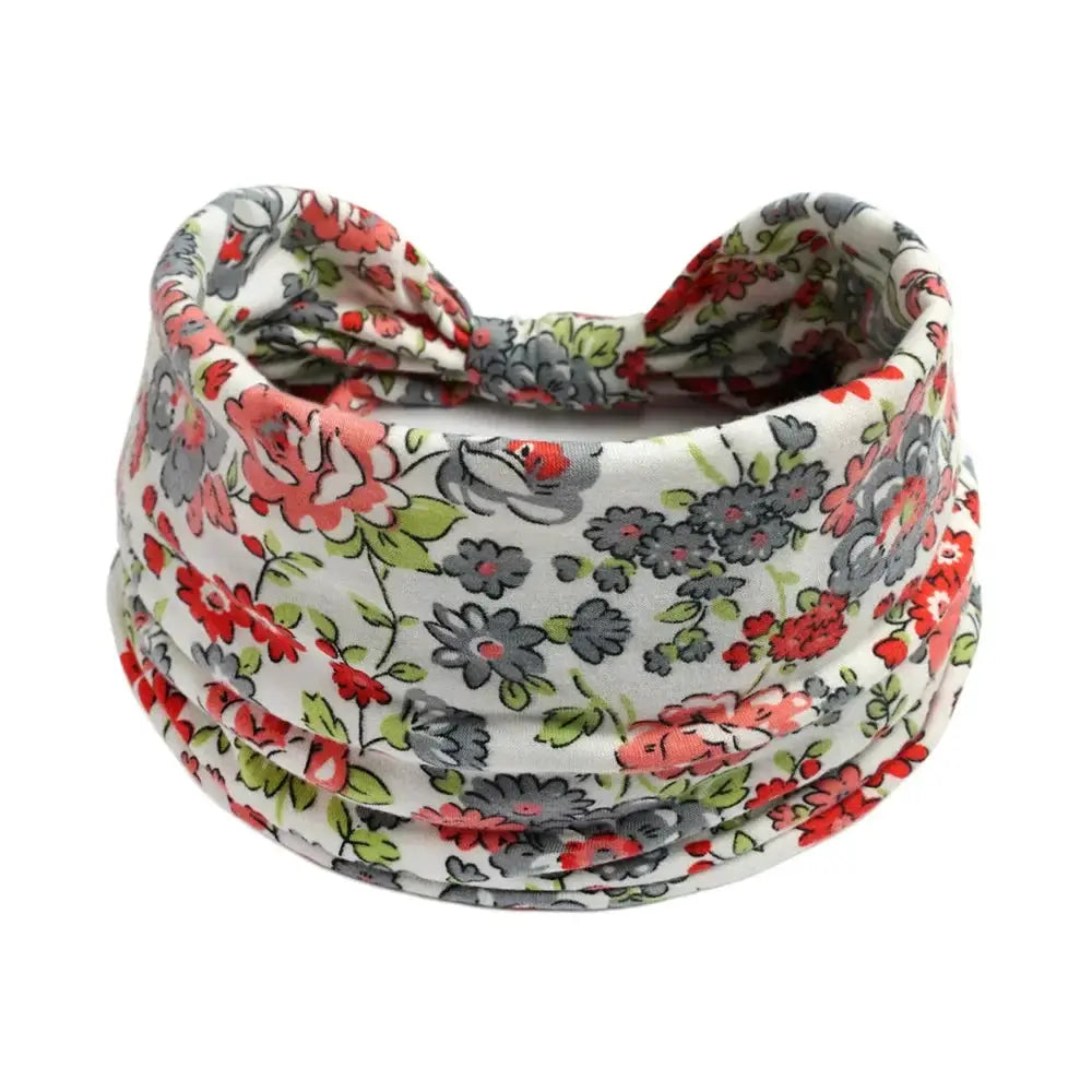 Zenora Wide Headband Non Slip Elastic Knot Hair Band For Yoga And Summer Sports Wear