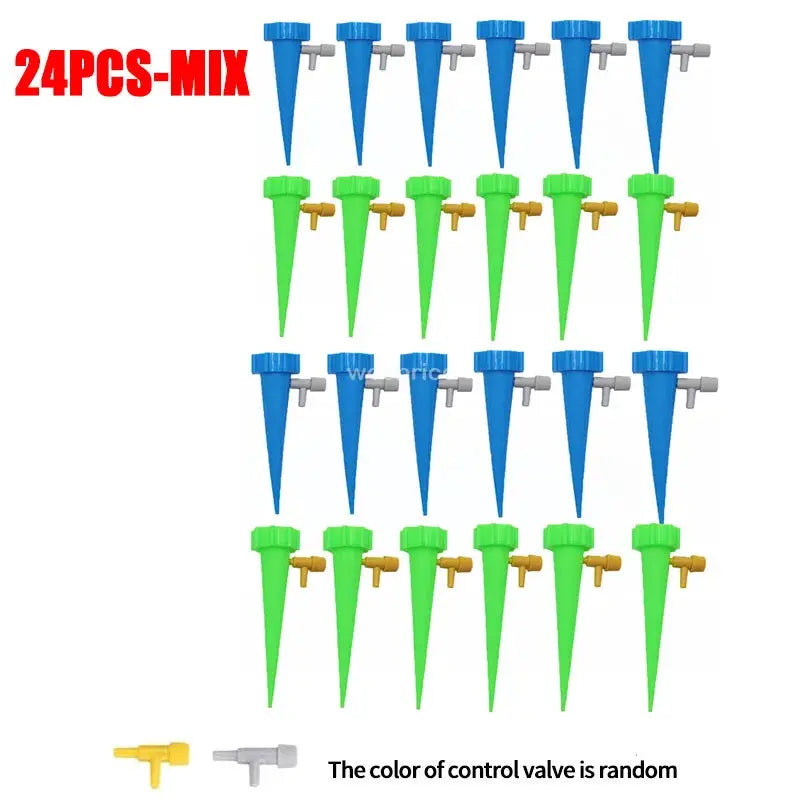 Automatic Drip Irrigation System For Garden Plants Self Watering Kit With Watering Devices