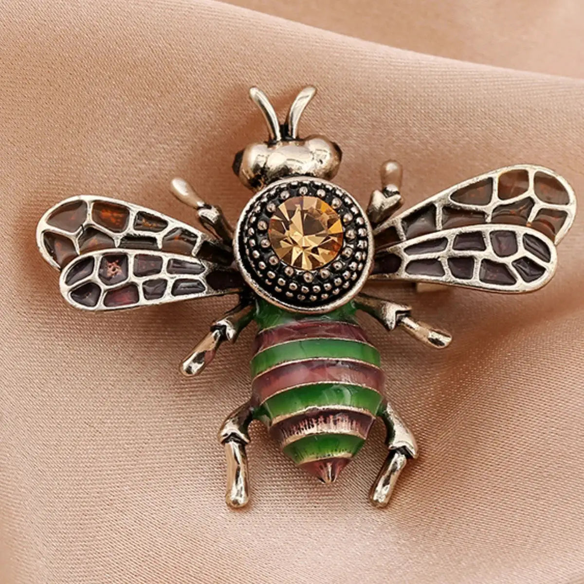 Personalized Imitation Pearl Bee Brooch Pin For Women Jewelry Ideal For Outdoor Dating Party Festival Gifts