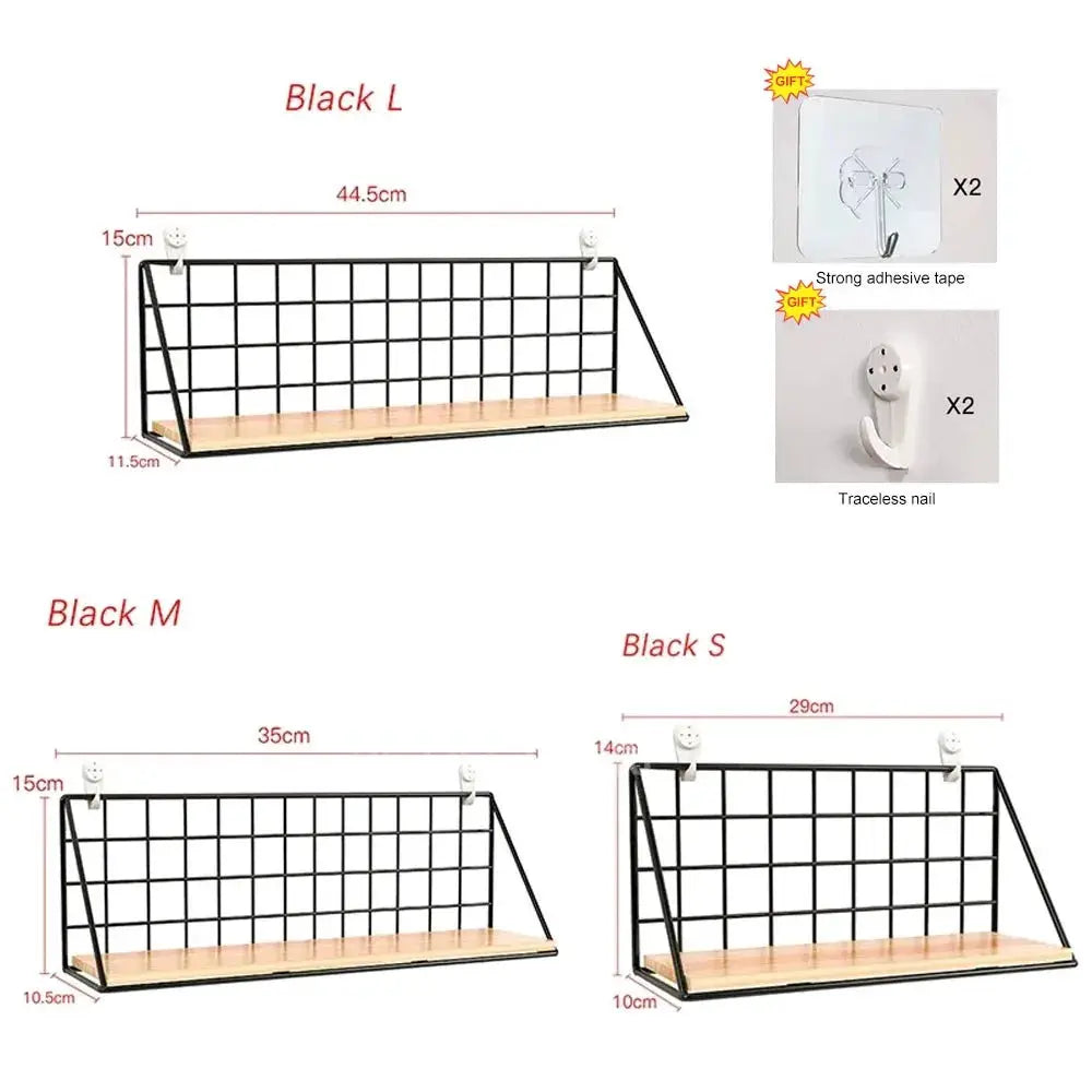 Hanging Wooden Spice Rack And Wall Mounted Spice Jar Storage Shelf For Kitchen Organizer