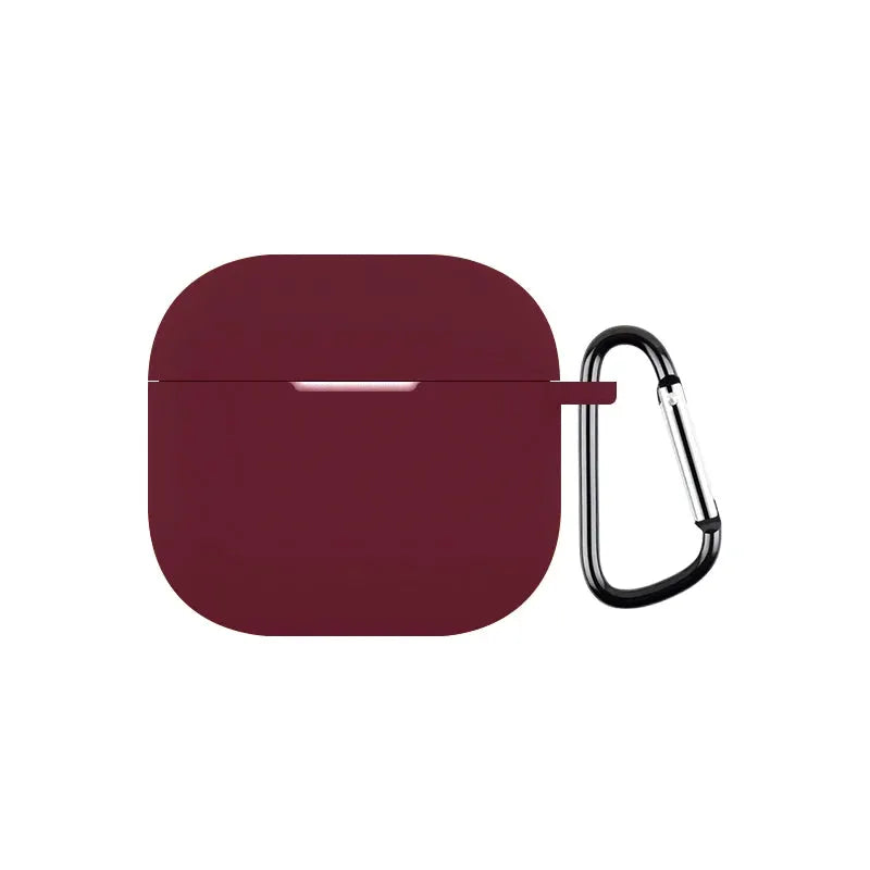 AirGuard Silicone Case For AirPods 4th Gen 2024 Wireless Headset TPU Shockproof And Scratch Resistant With Hook