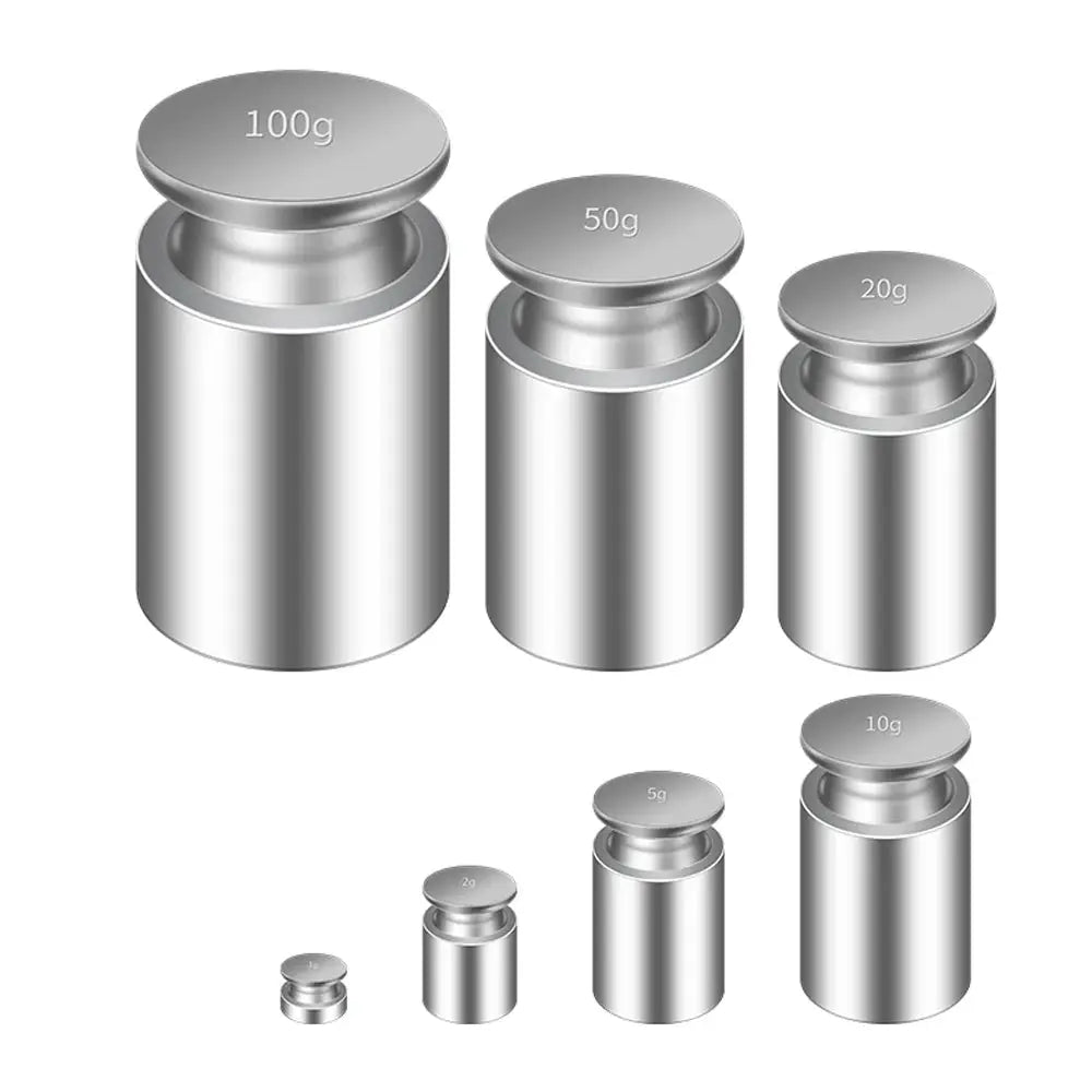 Calibration Weight Set Nickel Plated Steel Chrome Plated For Precision Calibration And Weighing