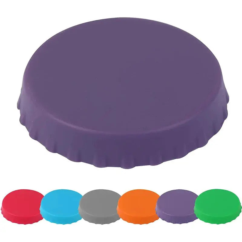 Food Grade Silicone Cola Cap Leak Proof Sealed Can Cap Reusable Dust Proof Cap For Beer Canned Beverages