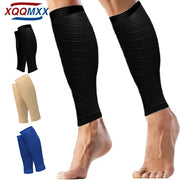 Compression Calf Sleeves For Men And Women 20 To 30 MmHg Footless Shin Splint Relief For Running Cycling