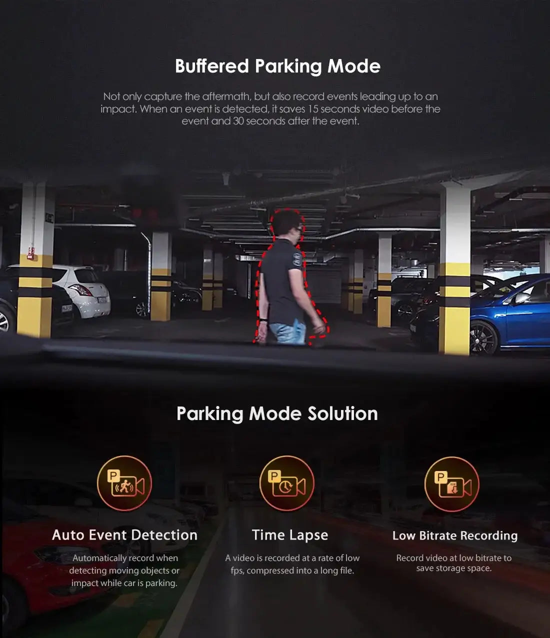 VIOFO A119 V3 2K dash camera with parking mode and super night vision by Simples Market