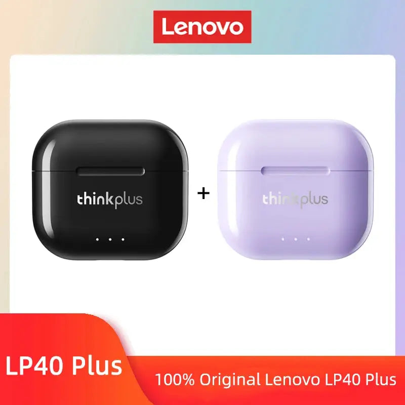 Lenovo LP40 II Earphones Bluetooth 5.3 True Wireless Noise Reduction With Stable Connection And Low Latency