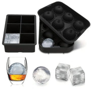 6 Grid Silicone Ice Cube Tray Mold For Freezer DIY Ice Maker For Cocktails And Beverages